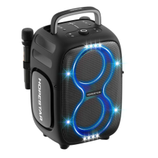 Портативна бездротова Bluetooth HOPESTAR PARTYONE CLUB з 2-ма мікрофонами 650W, 36000mAh Чорна