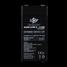 Батарея Logic power 4V- 4Аh