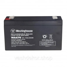 Батарея Westinghouse 6V-7Ah