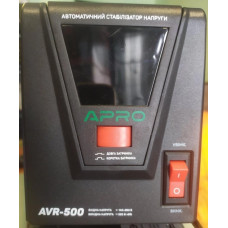 Стабилизатор напряжения релейный Apro AVR-500 – 400Вт