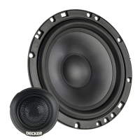 Динаміки в машину 16 см Decker CD-162
