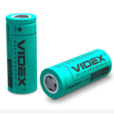 Акумулятор Videx Li-ion 26650 (без захисту) 5000mAh bulk/1шт