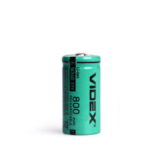 Акумулятор Videx літій-іонний 16340 (без захисту) 800mAh bulk/1шт
