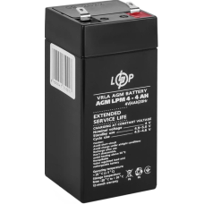 Акумуляторна батарея LogicPower AGM LPM 4V 4Ah