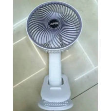 Вентилятор портативний вбудований акумулятор 4.5Вт прищіпка Type C FAN-010