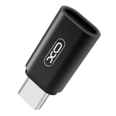 Перехідник OTG XO NB131 Micro-USB - Type-C, Black