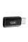 Перехідник OTG XO NB131 Micro-USB - Type-C, Black