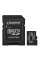 Карта пам'яті microSD 64Gb Kingston Canvas Select Plus Gen3 C10 UHS-I A1 V10 + SD адаптер (SDCS3/64GB)