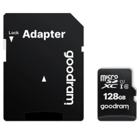 Карта пам`яті MicroSDXC 128GB UHS-I Class 10 Goodram + SD-adapter