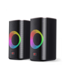 Стерео колонки ігрові HAVIT HV-SK212SE USB RGB Black