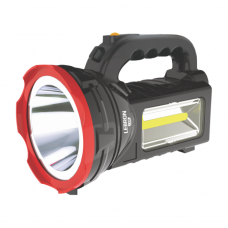 LED ліхтар прожекторний переносний акумуляторний LEBRON L-HL-78, ABS, 2W/4W+3W COB, 3000mAh