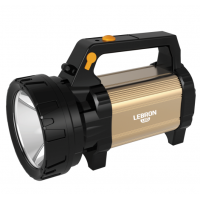 LED ліхтар прожекторний переносний акумуляторний LEBRON L-HL-80, ABS+Al, 5W, 2400mAh Li-Ion
