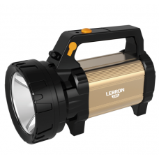 LED ліхтар прожекторний переносний акумуляторний LEBRON L-HL-80, ABS+Al, 5W, 2400mAh Li-Ion