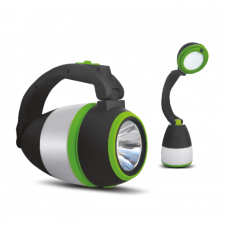 LED ліхтар мультифункціональний акумуляторний LEBRON L-HL-635, ABS, 5W, 1500mAh Li-Ion, USB