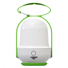 LED ліхтар кемпінговий акумуляторний LEBRON L-HL-615, ABS, 2400mAh Li-Ion, USB.