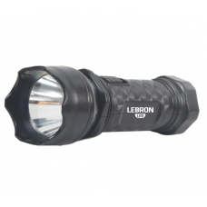 LED ліхтар ручний акумуляторний LEBRON L-HL-12, ABS, чорний, 1W, 250mAh