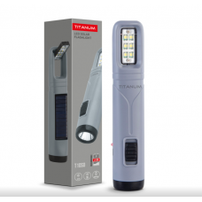 Портативний ліхтарик із сонячною батареєю TITANUM TLF-T10SO