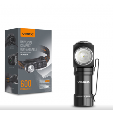 Портативний світлодіодний ліхтарик VIDEX VLF-A055H 600Lm 5700K