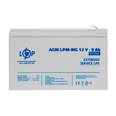Аккумулятор мультигелевый LPM-MG 12V - 9 Ah