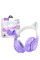 Навушники Bluetooth HOCO W42 Cat Ear ВУШКИ violet