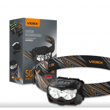 Налобний світлодіодний ліхтарик VIDEX VLF-H055D 500Lm 5000K