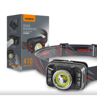 Налобний світлодіодний ліхтарик VIDEX VLF-H035C 410Lm 5000K