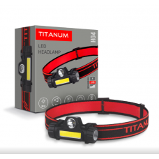 Налобний світлодіодний ліхтарик TITANUM TLF-H04 200Lm 6500K