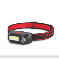 Налобний світлодіодний ліхтарик TITANUM TLF-H03 180Lm 6500K