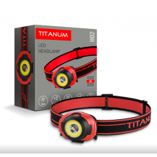 Налобний світлодіодний ліхтарик TITANUM TLF-H02 100Lm 6500K
