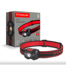 Налобний світлодіодний ліхтарик TITANUM TLF-H01 100Lm 6500K
