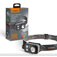 Налобний світлодіодний ліхтарик VIDEX VLF-H046Z 500Lm 5000K