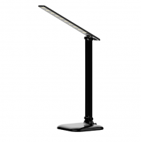 LED лампа настольная LEBRON L-TL-L, 10W, 4100K, 3 уровня по-сти, черная, с блоком жи-ния