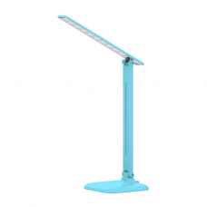 LED лампа настільна LEBRON L-TL-L, 10W, 4100K, 3 рівня по-сті, блакитна, з блоком жи-ня
