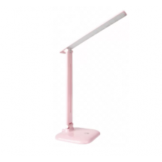 Світлодіодний настільний світильник Luxel 175-260V 10W (рожевий) 4000K (TL-12P)