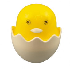 LED Нічник в розетку "Курча" з вимикачем LEBRON L-W032, 1W, жовтий