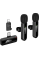 Мікрофон бездротовий Hoco L20A Fair dual-mic wireless iP/Type-C для Android/iPhone Чорний