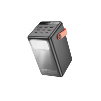 Зовнішній акумулятор (павербанк) Hoco DB03 Max Centurion 100000mAh 65W Black