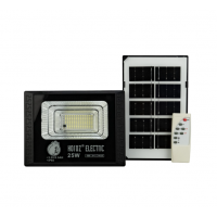 Прожектор світлодіодний з сонячною панеллю TIGER-25 25W 6400K