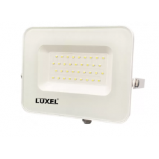 Світлодіодний білий прожектор Luxel 200х180х28мм 175-260V 30W IP65 (LED-LPEW-30С)