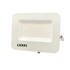 Світлодіодний білий прожектор Luxel 245х210х31мм 175-260V 50W IP65 (LED-LPEW-50С)