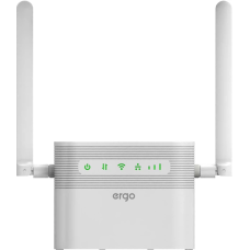 4G Wi-Fi роутер Ergo R023 WiFi4 / 150 Мбіт/с / MIMO 2×2 / SIM-картка / 4000 мА·год