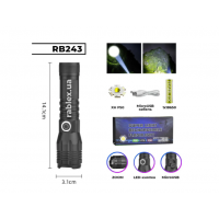 Ліхтар ручний Rablex RB243